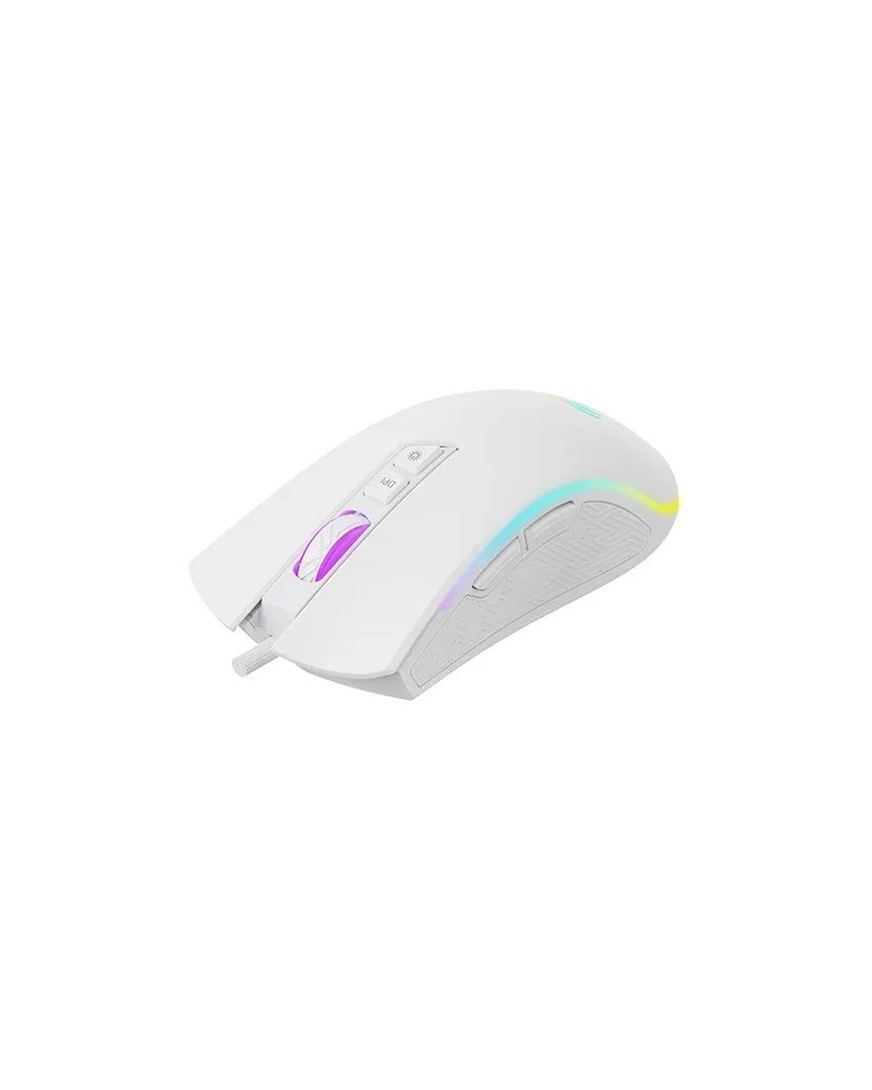 MOUSE GAMER BLANCO PROGRAMABLE RGB BLITZ GAMENOTE MS1034 V2 HAVIT