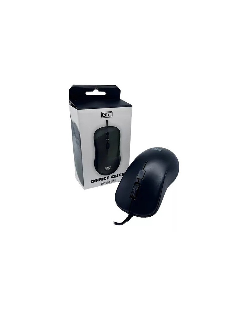 MOUSE USB NEGRO OFFCIE CLICK MOG-108N GTC