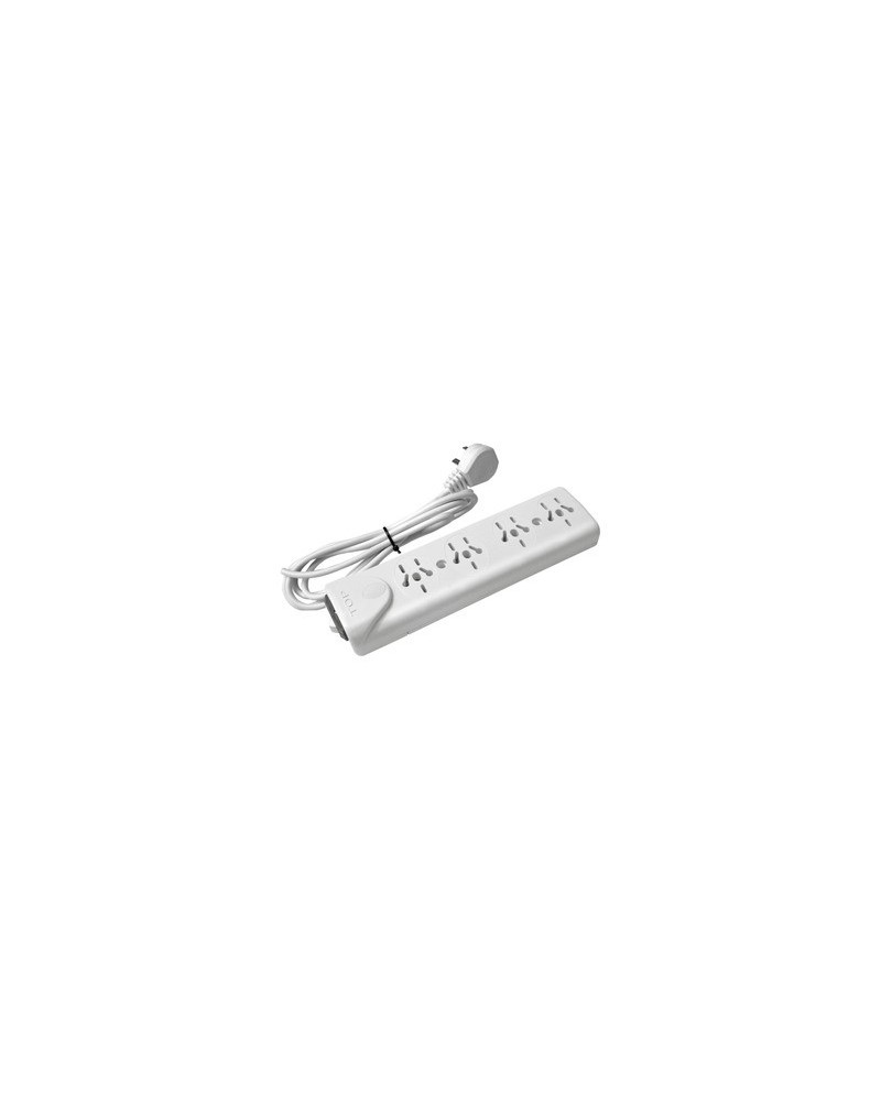 ZAPATILLA 4 TOMAS C/INTERRUPTOR 5MTS GMG