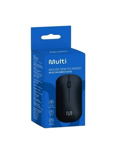 MOUSE WLS NEGRO SEM FIO MS100 MO307 MULTILASER