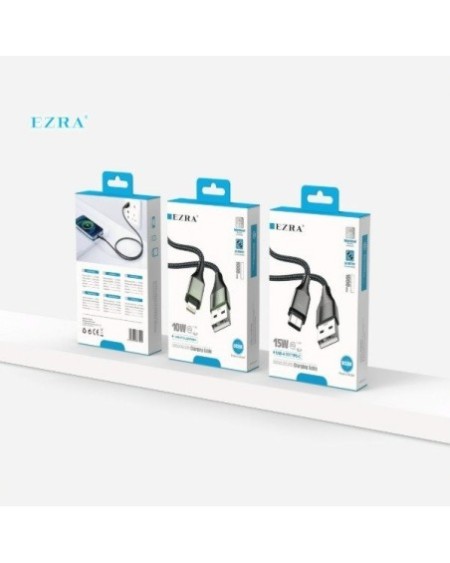 CABLE USB IPHONE 1MTS 10W MALLADO DC350 EZRA