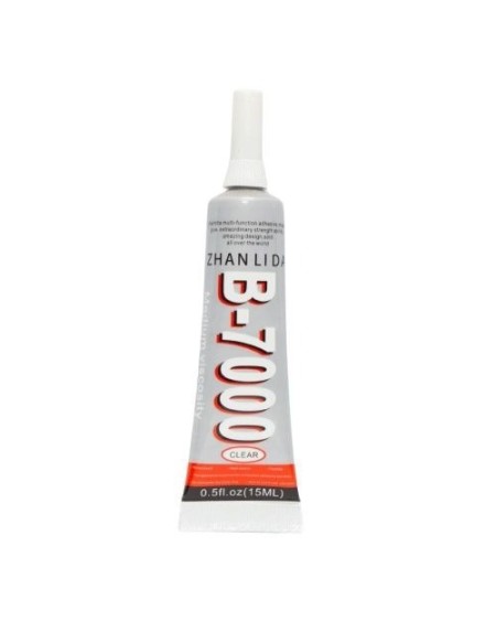 PEGAMENTO PARA MODULOS TRANSPARENTE B-7000 VISCOSIDAD MEDIA 15ML CHICO ZHAN