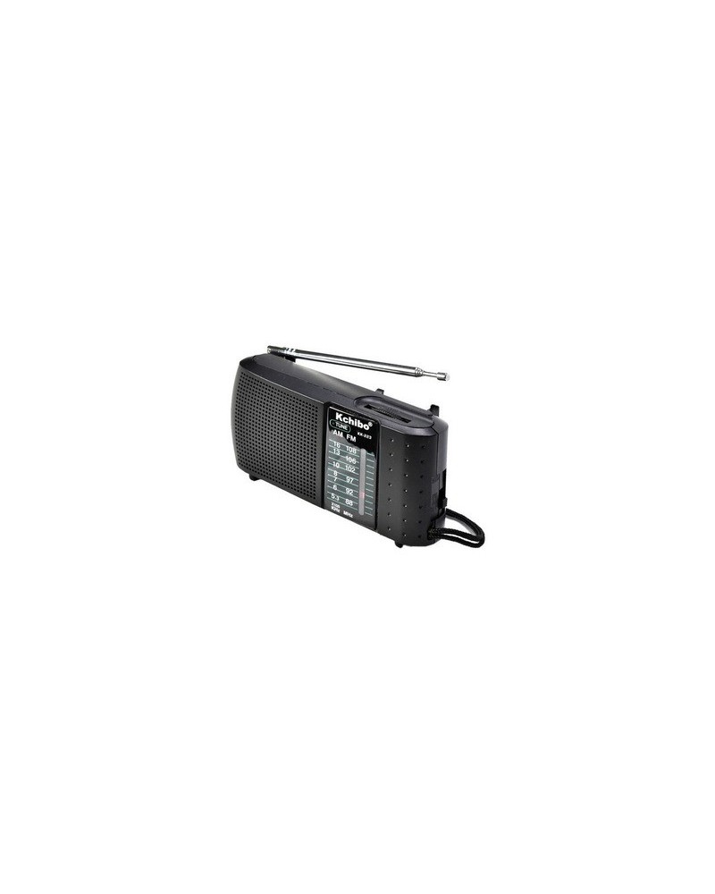 RADIO AM/FM NEGRA KK-223 KCHIBO