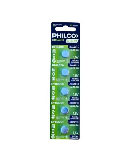 PILA LR44/AG13 1.5V PHILCO