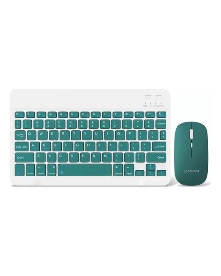 TECLADO + MOUSE WLS GRIZ Y AZUL Q200 YELANDAR