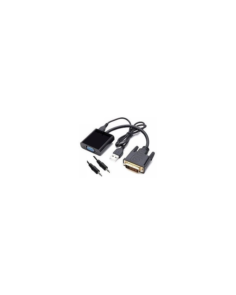 CONVERSOR DVI-D ACTIVO A VGA C/AUDIO 09-020 INT.CO