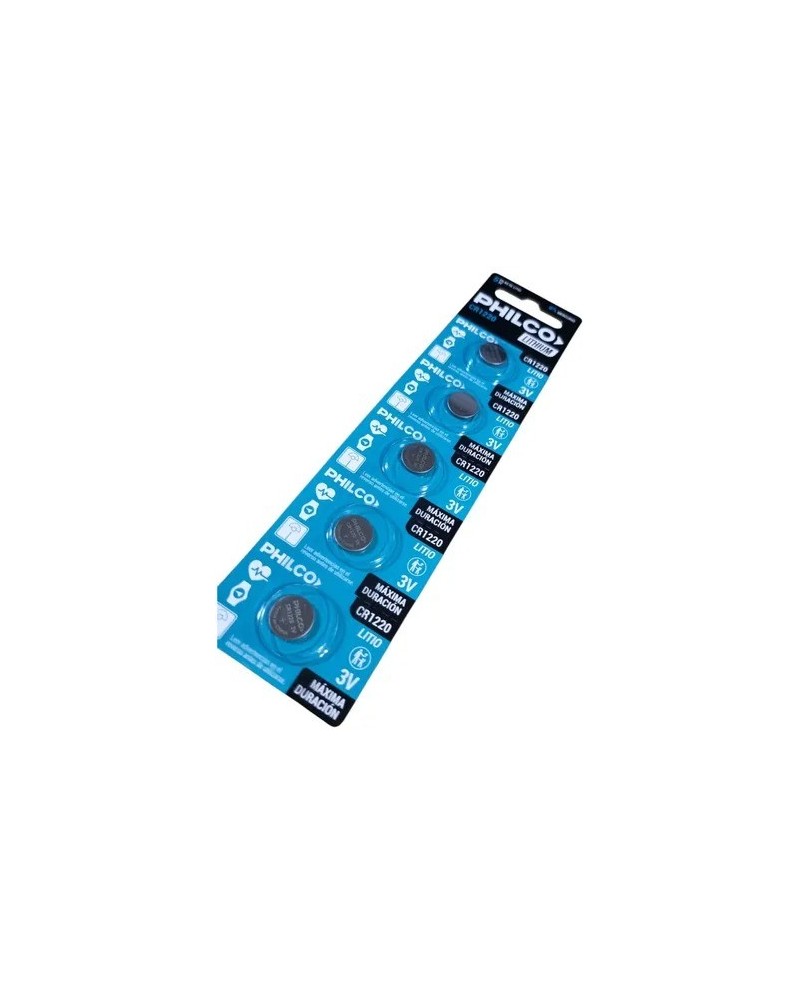 PILA CR1220 3V LITHION PHILCO