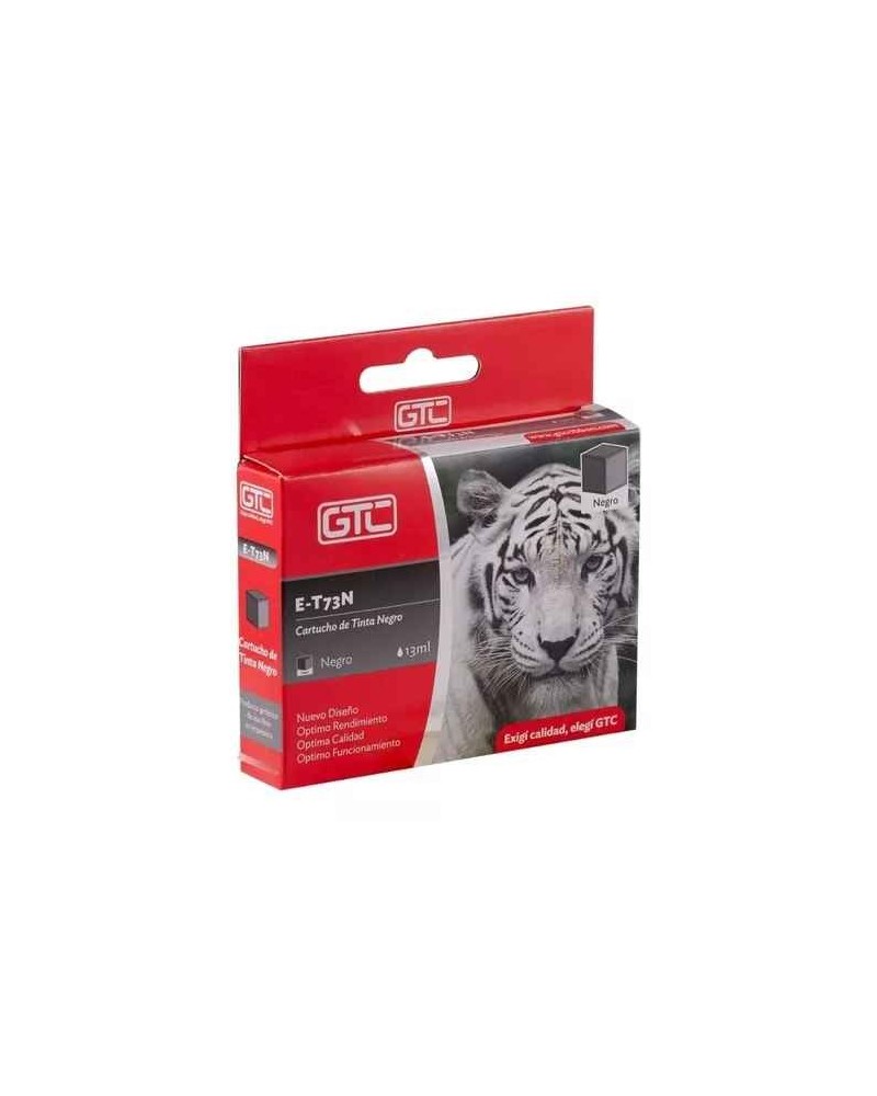 CARTUCHO EPSON GT 73 NEGRO E-T73N 13ML GTC