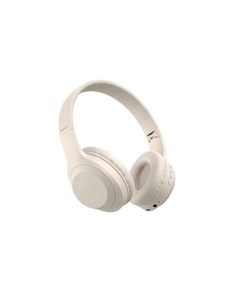 AURICULAR BLUETOOTH VINCHA BLANCO H682BT PRO C/CANCELACION HAVIT