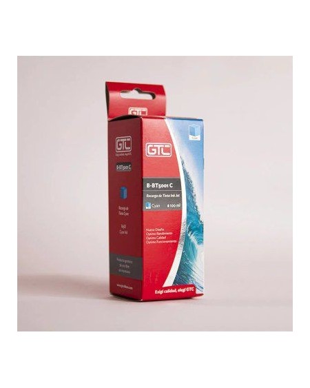 TINTA BROTHER CYAN B-BT5001C P/T300/T500W 100ML GTC