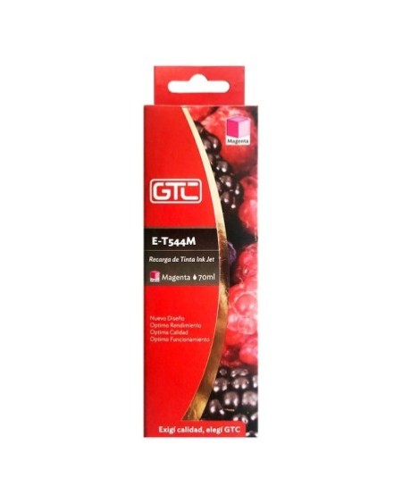 TINTA EPSON E-T544M MAGENTA 70ML GTC