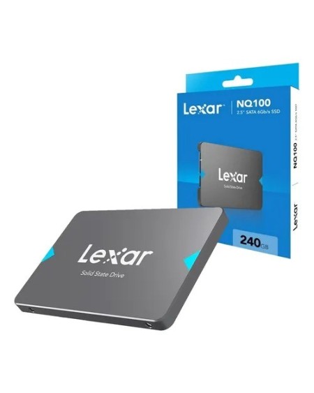 DISCO SOLIDO SSD 240GB 2.5" SATA NQ100 6GBPS LEXAR