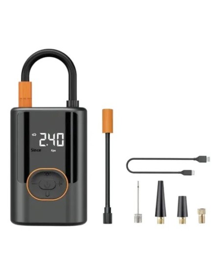COMPRESOR DE AIRE RECARGABLE PORTATIL C-006 LAMBOTECH