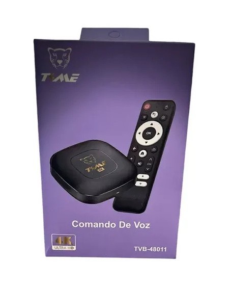 TV BOX 2GB 16GB WIFI DUAL COMANDO POR VOZ TVB.-48023 TIME