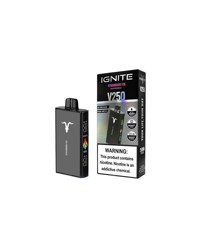 CIGARRILLO ELECTRONICO VAPER V250 STRAWBERRY ICE IGNITE