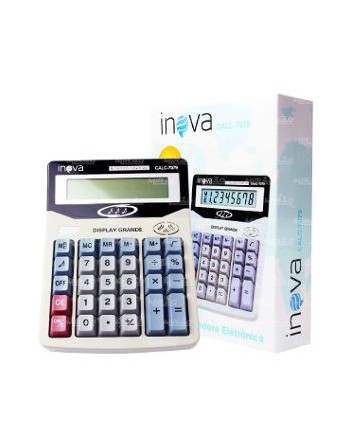 CALCULADORA 8 DIGITOS NUM-002 INOVA