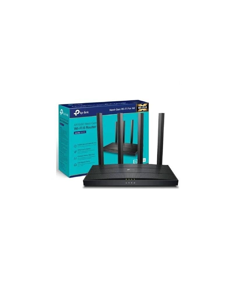 ROUTER WLS 4 ANTENAS WIFI6 AX1500 ARCHER AX12 TP-LINK