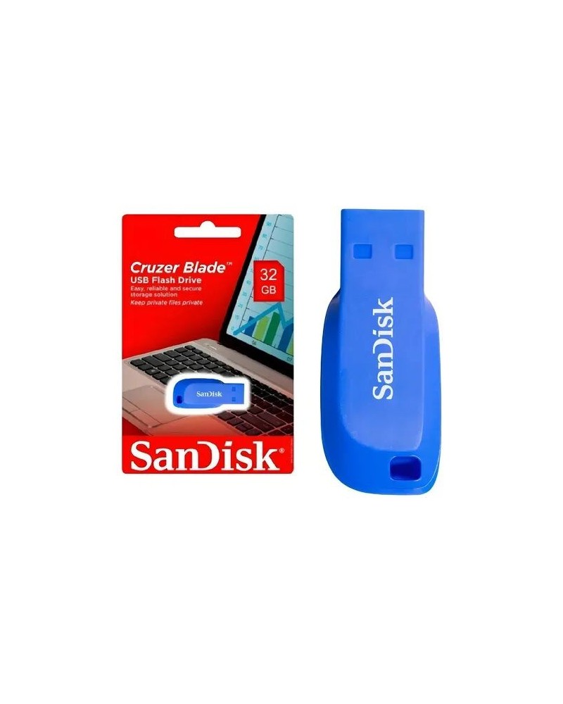 PEN DRIVE 32GB USB 3.2 UTRAS SHFT CELESTE SANDISK