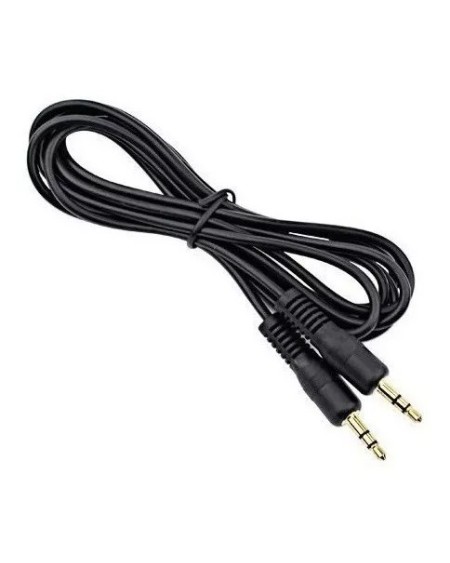 CABLE 3.5 M/M 1.5MTS NEGRO LIANDA