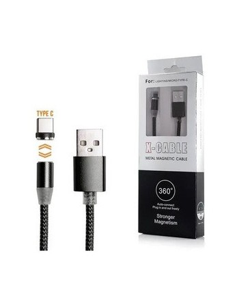 CABLE USB TIPO C MAGNETICO 360 C/LUZ X-CABLE TMCB 6110 TIME