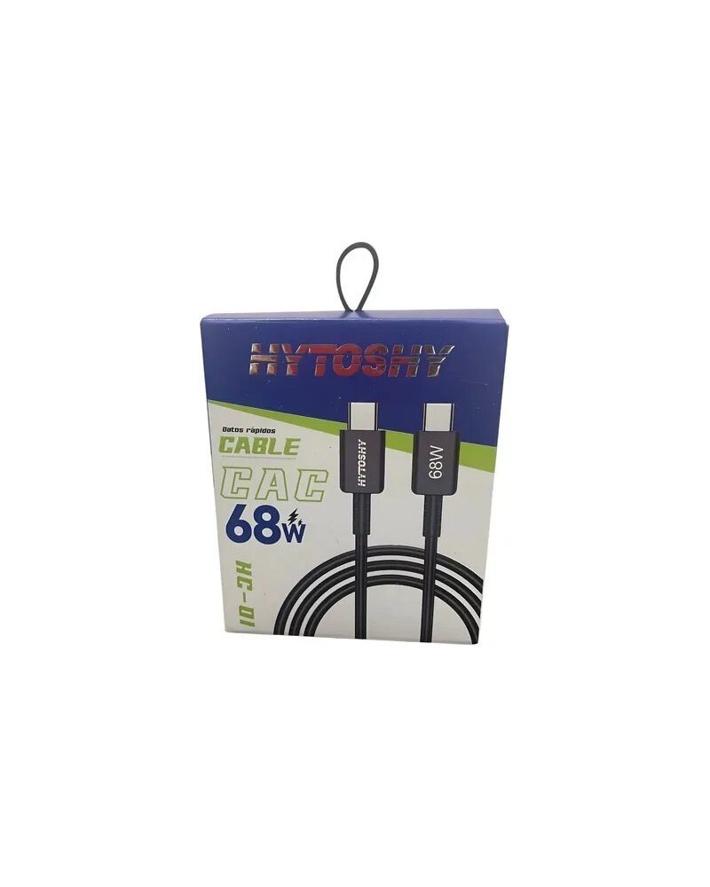 CABLE TIPO C M/M 68W HC-01 HYTOSHY
