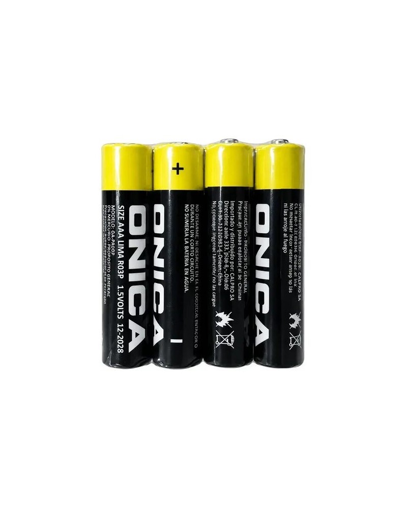 PILAS AAA X 4 CARBON ONICA