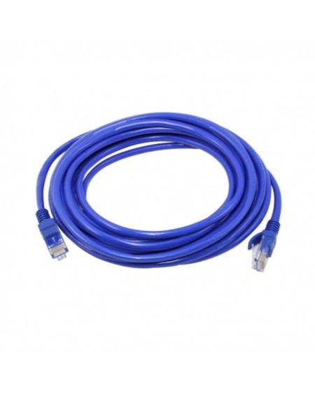 CABLE DE RED PATCH CORD 5MTS AZUL KPMLD