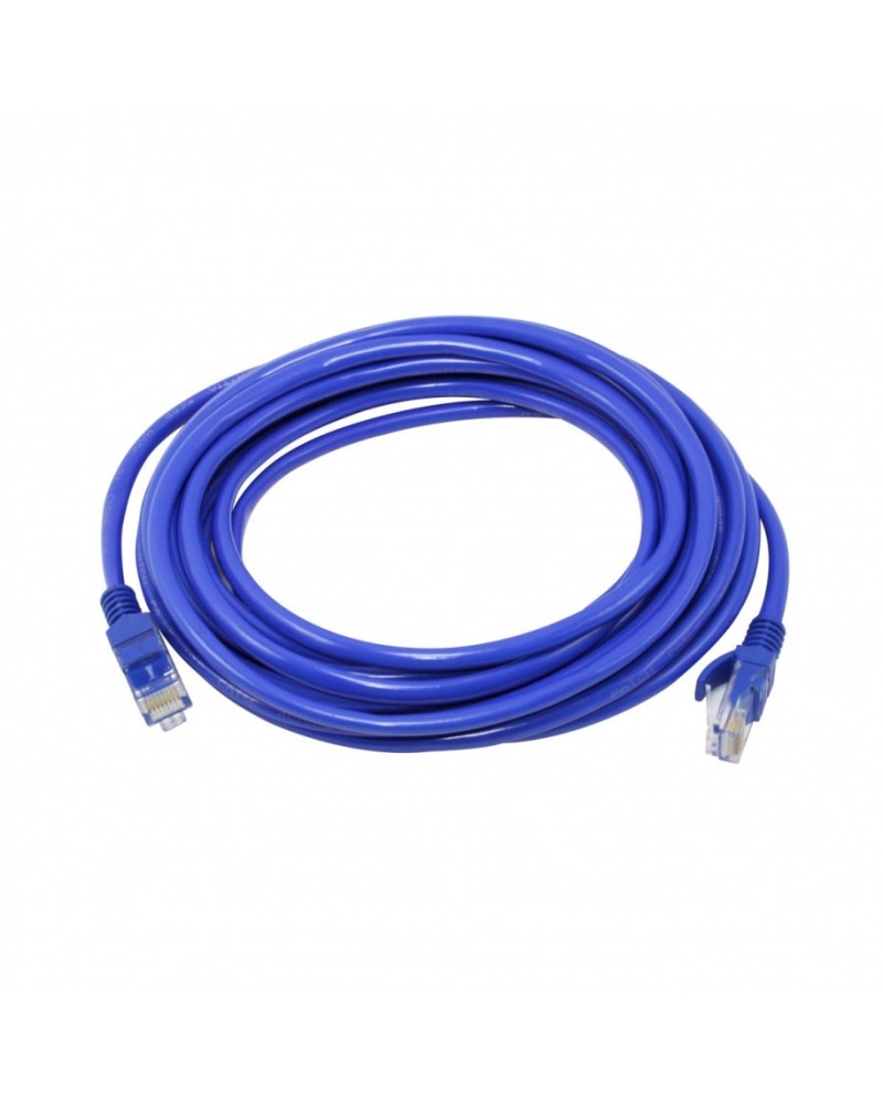 CABLE DE RED PATCH CORD 5MTS AZUL KPMLD