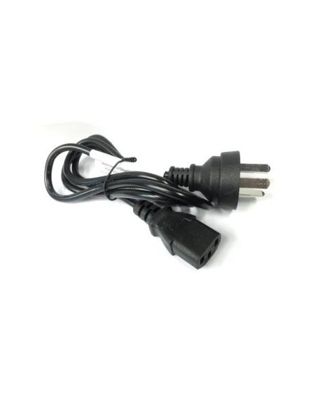 CABLE 220V 1.5MTS NEGRO GOMA POWER PC