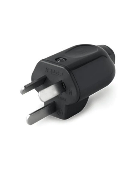 FICHA M PARA CABLE TALLER NEGRO Y VERDE
