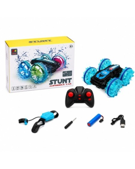 AUTO A RADIO CONTROL CLIMBER CAR STUNT ANPHIBIOUS CAR CX-97 CAN XING TOYS