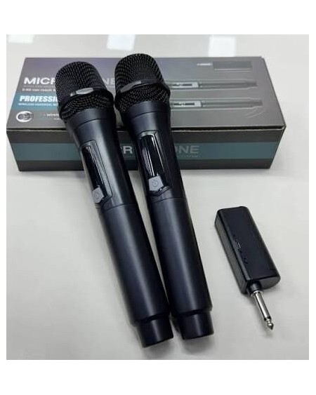 MICROFONO INALAMBRICO PROFESIONAL DOBLE TTD-M25 SAEAPU