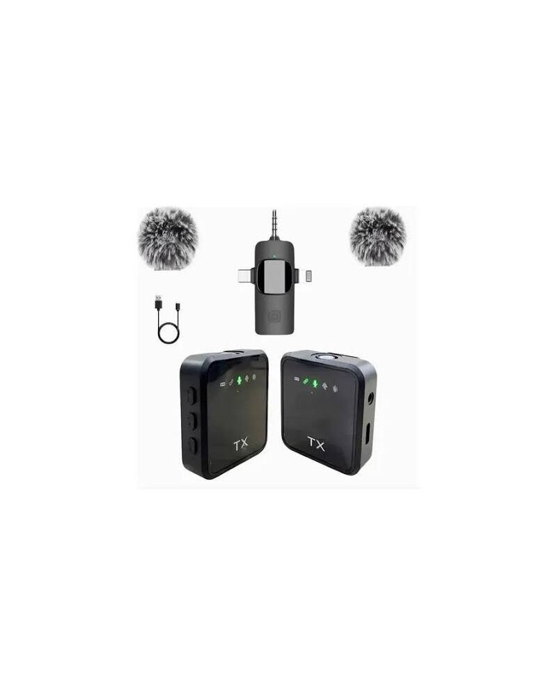 MICROFONO CORBATERO INALAMBRICO X 2 TX F11-2
