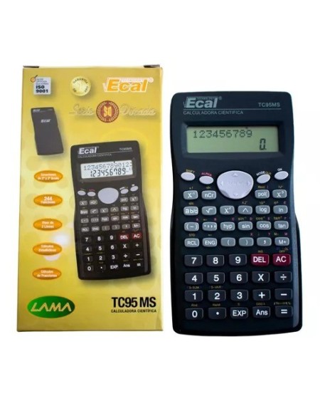 CALCULADORA CIENTIFICA TC95MS ECUACIONES ECAL