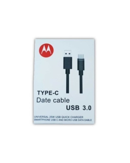 CABLE USB TIPO C QUALCOM 3.0 MOTOROLA