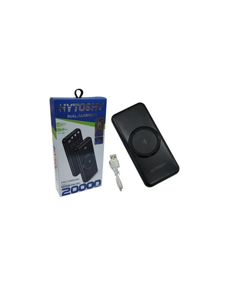 POWER BANK 20000MAH CARGA INALAMABRICA PB-50 HYTOSHY