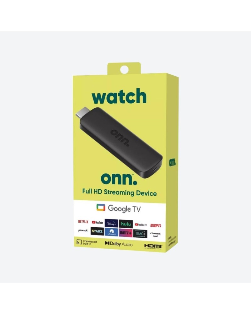 WATCH ONN GOOGLE TV FULL HD STREAMING DEVICE GOOGLE