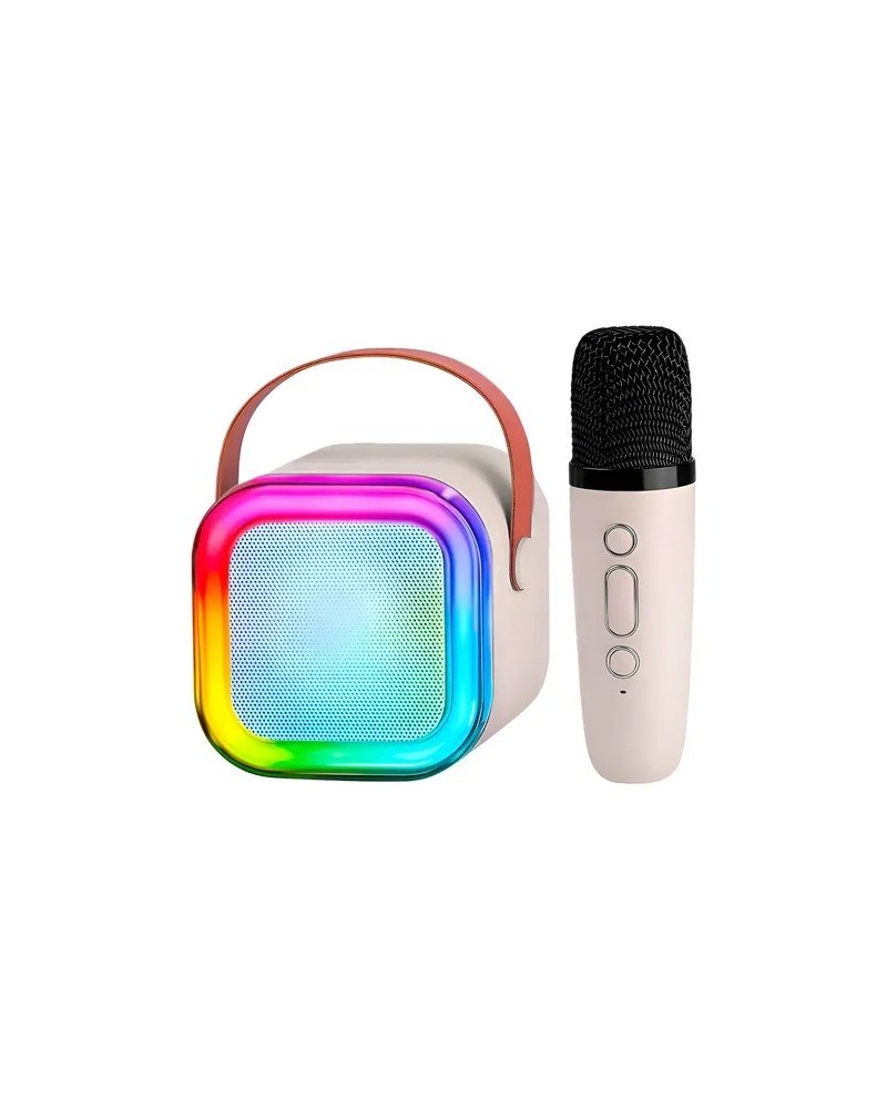 PARLANTE BLUETOOTH C/MIC INALAMBRICO K18 COLORFUL KARAOKE