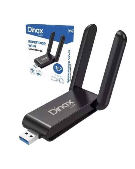 ETH USB WLS 1300MBPS DOBLE BANDA DX-ADAP2BAN DINAX