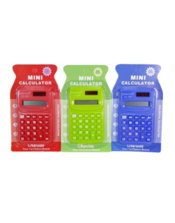 CALCULADORA MINI COLORES BRAND