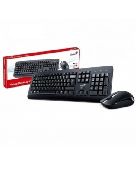 KIT TECLADO Y MOUSE NEGRO KM-170 GENIUS