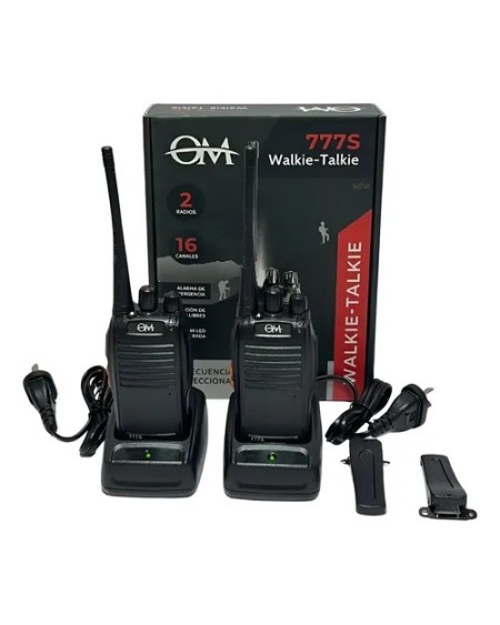 RADIO WALKIE-TALKIE 16 CANALES 3KMT 777S OM