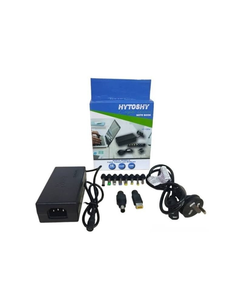 CARGADOR P/NOTEBOOK UNIVERSAL 9 PINES 120W HT-120W HYTOSHY