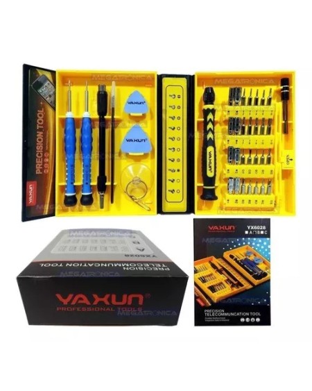KIT DE DESTORNILLADORES 28PCS CR-V YX6028 YAXUN