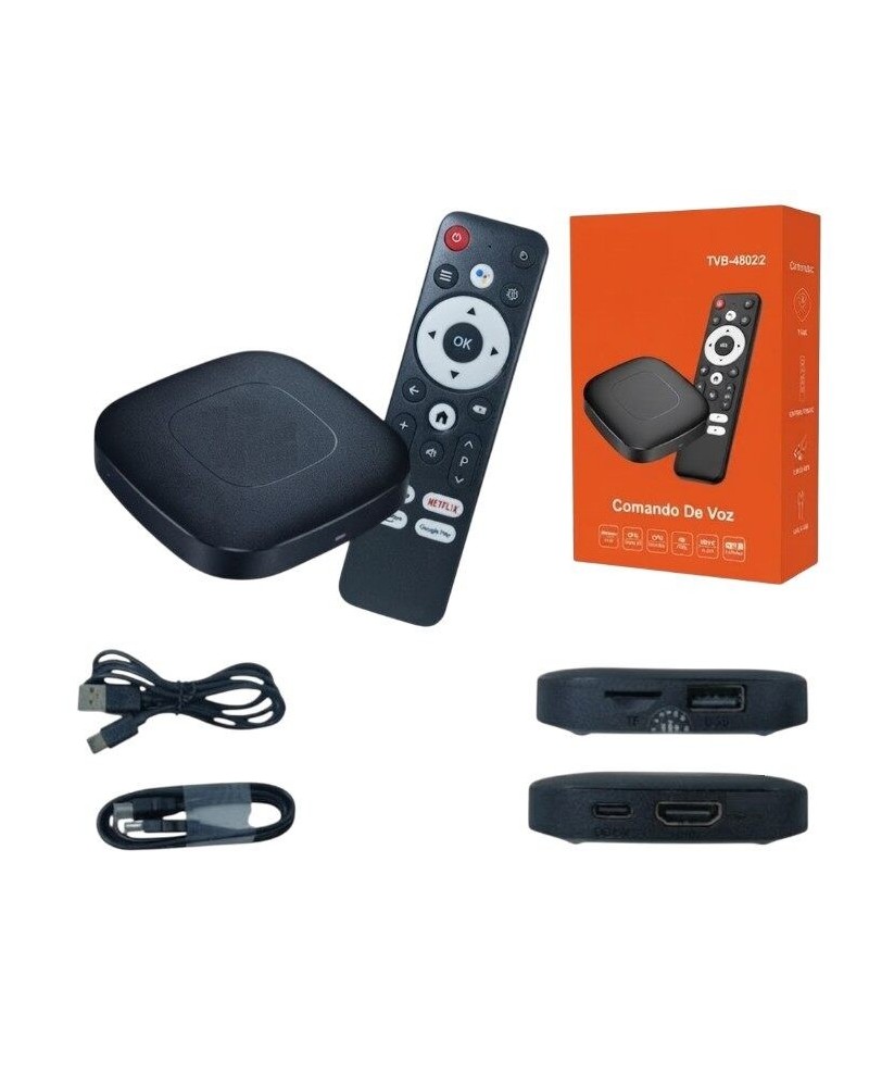 TV BOX CON COMANDO DE VOX TVB-478022