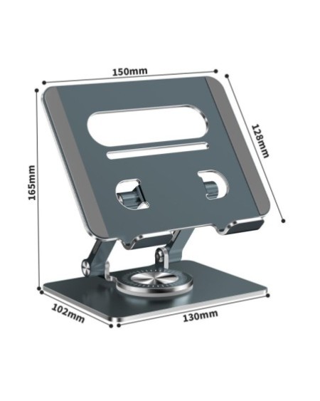 SOPORTE CELU/TABLET 360° METALICO ZJ6120 N03 BRACKET
