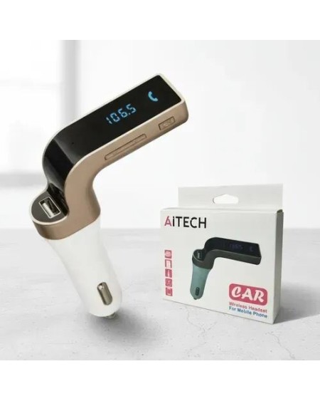 TRANSMISOR FM CAR BLUETOOTH AITECH