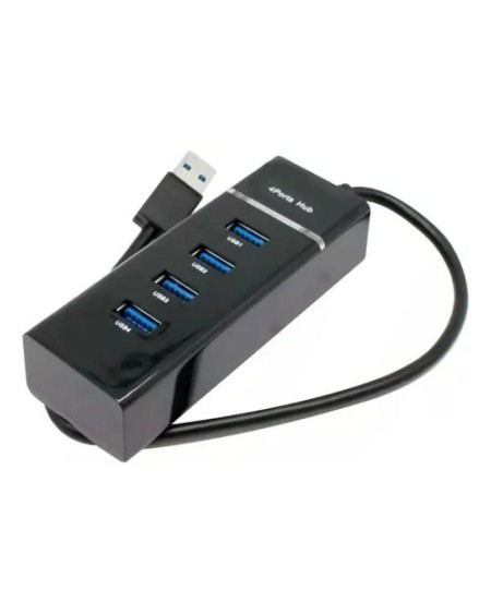 HUB USB 4 PUERTOS USB 3.0 5GBPS 30CM