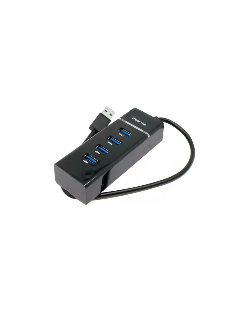 HUB USB 4 PUERTOS USB 3.0 5GBPS 30CM