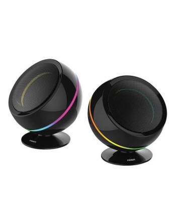 PARLANTES BLUETOOTH 2X1 C/RGB NG-BT1021 NOGA